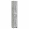vidaXL Kupaonski ormar Betonska siva 30 x 33 x 190 cm
