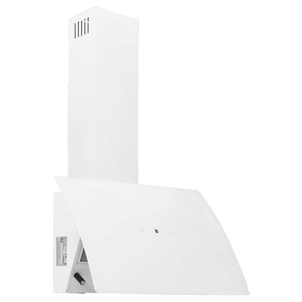 vidaXL Zidna napa 60 cm od čelika i kaljenog stakla bijela