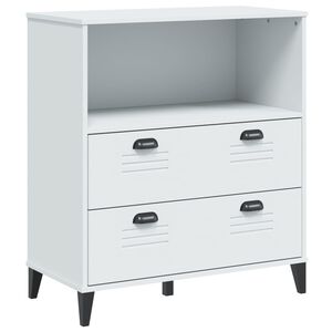 vidaXL Regal za knjige VIKEN bijeli 80 x 40 x 90 cm konstruirano drvo