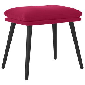 vidaXL Tabure crvena boja vina 45x29,5x35 cm bar&scaron;unasti