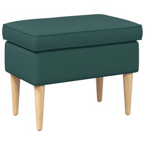 vidaXL Stolica za noge Tamnozelena 55 x 35 x 41 cm