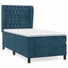 vidaXL Box spring krevet s madracem tamnoplavi 90x190 cm bar&scaron;unasti