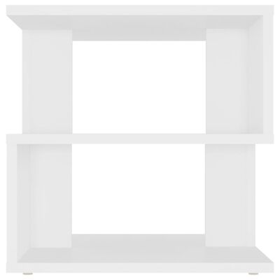 vidaXL Bočni stolić bijeli 40 x 40 x 40 cm od iverice