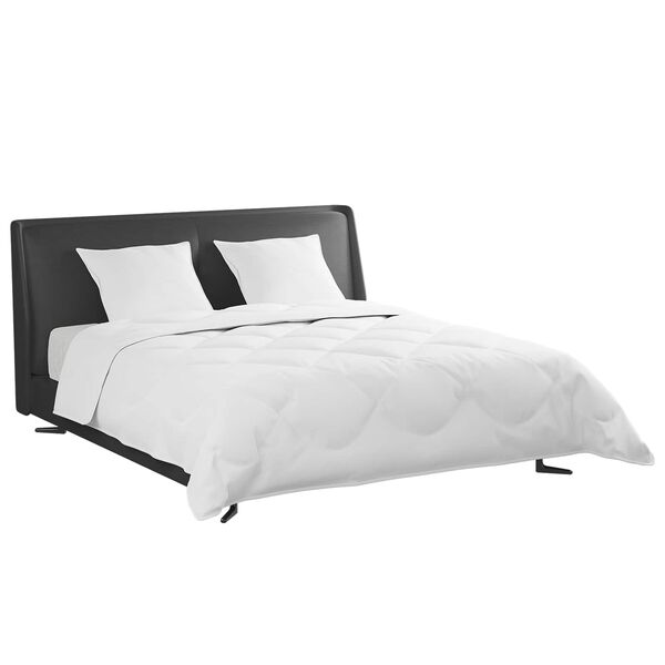 vidaXL Set deka s jastukom 3 pcs Bijelo Perje