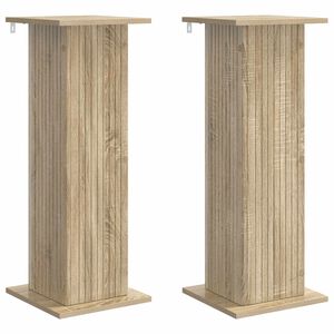 vidaXL Stalak za biljke 2 kom. Hrast sonoma 30,5 x 30 x 80,5 cm