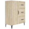 vidaXL Komoda boja hrasta sonome 69,5x34x90 cm od konstruiranog drva