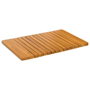 vidaXL Prostirka za kupanje Smeđa 59 x 40 cm Čvrsto drvo akacije