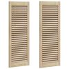vidaXL Ormarna vrata s vratima 2 kom. Prirodna 110 x 2,1 x 39,5 cm
