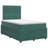 vidaXL Boxspring krevet s madracem Tamnozelena 120 x 190 cm Bar&scaron;un