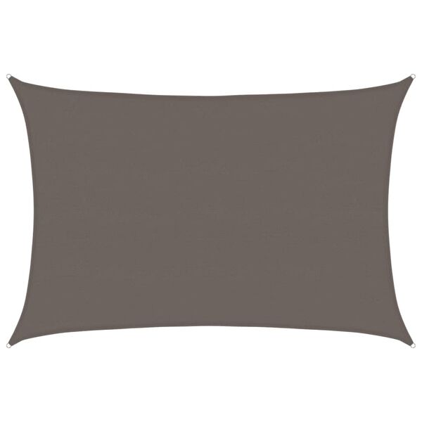 vidaXL Jedro za za&scaron;titu od sunca 160 g/m&sup2; antracit 5 x 7 m HDPE