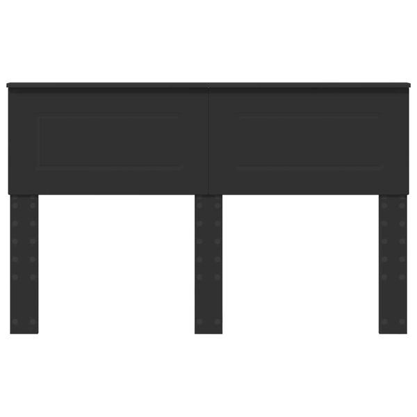 vidaXL Uzglavlje Crni hrast 150 cm Konstruirano drvo