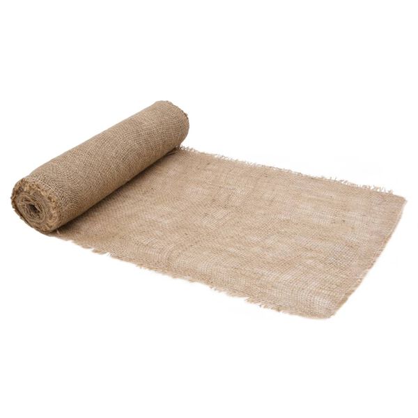 vidaXL Role jute 2 kom 0,5x50 m 100 % juta 200 g/m&sup2;