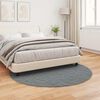 vidaXL Faux Rabbit Fur Rug Olite Antracit &Oslash; 200 cm Poliester