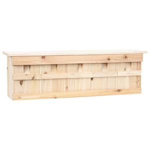vidaXL Kućica za vrapce s 5 odjeljaka 68 x 15 x 21 cm od jelovine