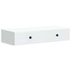 vidaXL Stolna montirana na zid Bijela 87,5 x 34,5 x 17 cm