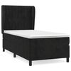 vidaXL Box spring krevet s madracem crni 80 x 200 cm bar&scaron;unasti