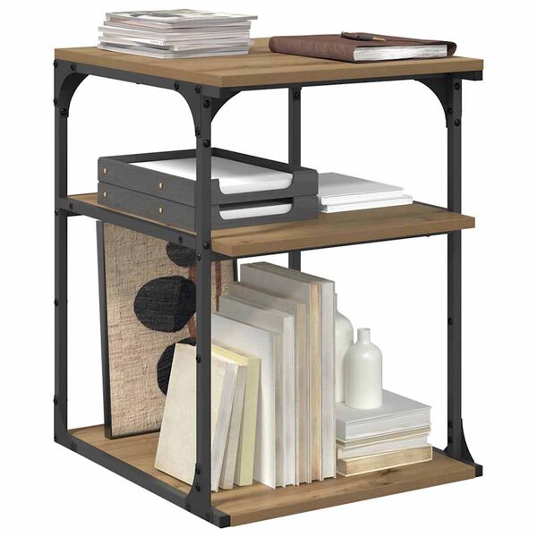 vidaXL Držač za printer Umjetnički hrast 43 x 48 x 64 cm