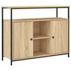 vidaXL Komoda Sonoma hrast 100x35x80 cm Konstruirano drvo