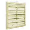 vidaXL Vrtna vrata od impregnirane borovine 100 x 100 cm zelena