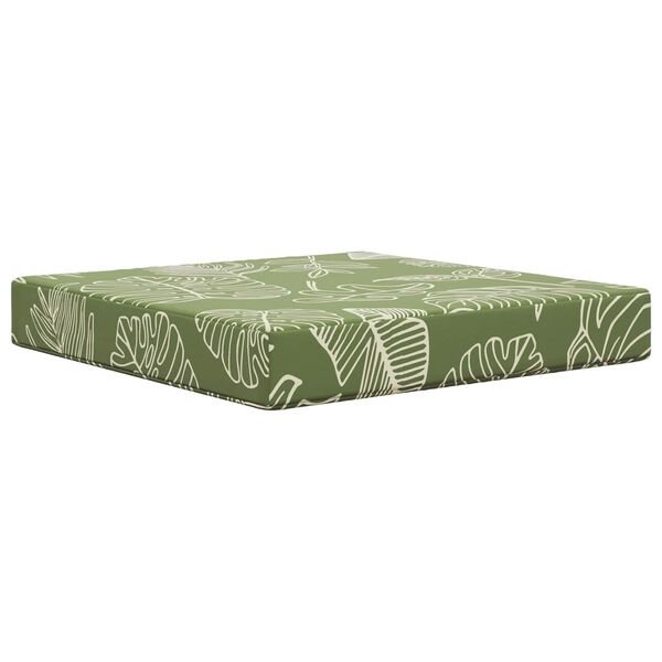 vidaXL Jastuk za vanjsku sofU 3 pcs Dizajn lista Poliester