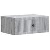 vidaXL Noćni ormar Siva sonoma 49 x 34,5 x 20 cm Konstruirano drvo