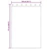 vidaXL Zavjese za zamračivanje 2 pcs Tamno plava 140 x 175 cm Baršun