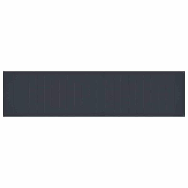 vidaXL Vrtni trpezarijski set s jastucima 15 pcs Antracit PP