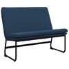 vidaXL Klupa plava 100 x 75 x 76 cm od tkanine