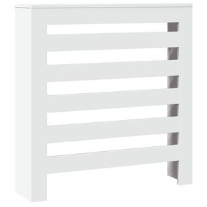 vidaXL Pokrov za radijator bijeli 78 x 20 x 82 cm konstruirano drvo