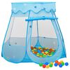 vidaXL Dječji &scaron;ator za igru s 250 loptica plavi 102 x 102 x 82 cm