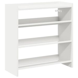 vidaXL Stalak za cipele bijeli 60x25x62 cm od konstruiranog drva