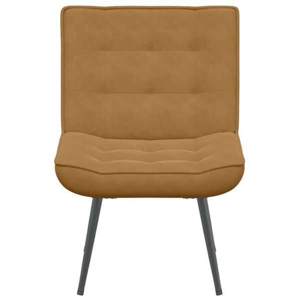 vidaXL Stolica za opu&scaron;tanje smeđa 64x74x84 cm bar&scaron;un