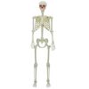 vidaXL Halloween Skelet Bijela 155 x 38,5 cm Polipropilen