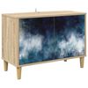 vidaXL TV ormar RAALTE 69 x 33 x 50 cm Sonoma Konstruirano drvo
