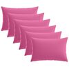 vidaXL Presvlaka za jastuk 6 pcs HEERLEN Ružičasta 50 x 70 cm