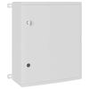 vidaXL Upravljački ormar Siva 57 x 23 x 60 cm ABS plastika