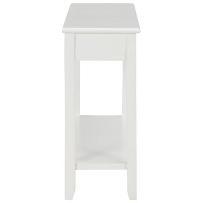 vidaXL Konzolni stol bijeli 110 x 35 x 80 cm drveni