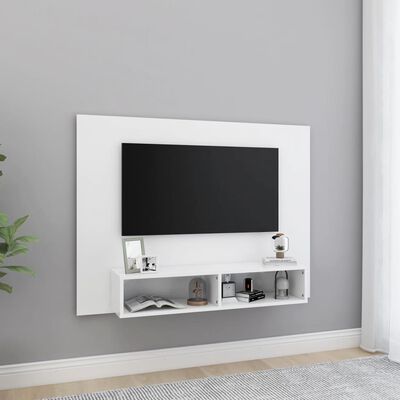 vidaXL Zidni TV ormarić bijeli 120 x 23,5 x 90 cm od iverice