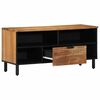 vidaXL TV ormar s ladicama Smeđa 100 x 33 x 46 cm Čvrsto drvo manga