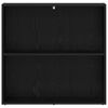 vidaXL Polica Crni hrast 60 x 30 x 76.5 cm Konstruirano drvo