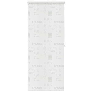 vidaXL Roleta za tu&scaron; 80 x 240 cm s natpisom Splash