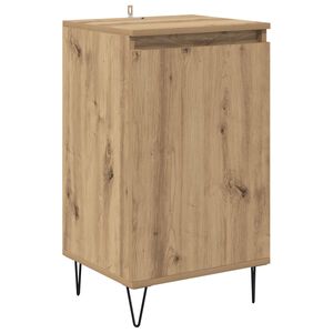 vidaXL Kreveta Umjetnički hrast 40 x 35 x 70 cm Konstruirano drvo