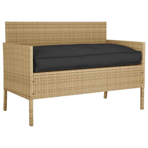 vidaXL Jastuk Crna 120 x 60 x 12 cm Oxford tkanina