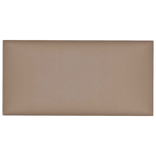 vidaXL Zidna uzglavlja 12 pcs Boja cappuccina 30 x 15 cm tkanina