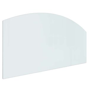 vidaXL Staklena ploča za kamin *Transparent*an 120 x 60 cm Stakl