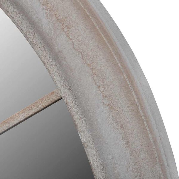 vidaXL Rustikalno vrtno ogledalo 69 x 89 cm za unutarnju i vanjsku uporabu