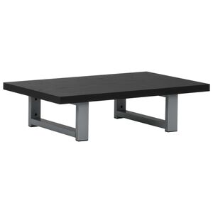 vidaXL Kupaonski namještaj crni 60 x 40 x 16,3 cm