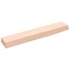 vidaXL Zidna polica 60 x 10 x 4 cm od neobrađene masivne hrastovine