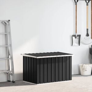 vidaXL Vrtna kutija za pohranu antracit 109 x 67 x 65 cm