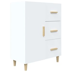 vidaXL Komoda bijela 69,5x34x90 cm od konstruiranog drva